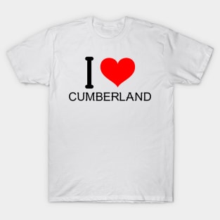 I love Cumberland T-Shirt